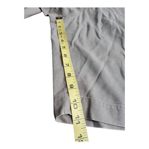 Tommy Bahama Shorts Mens 36 Gray Silk Blend Casual Flat Front Lightweight Preppy - Picture 5 of 6